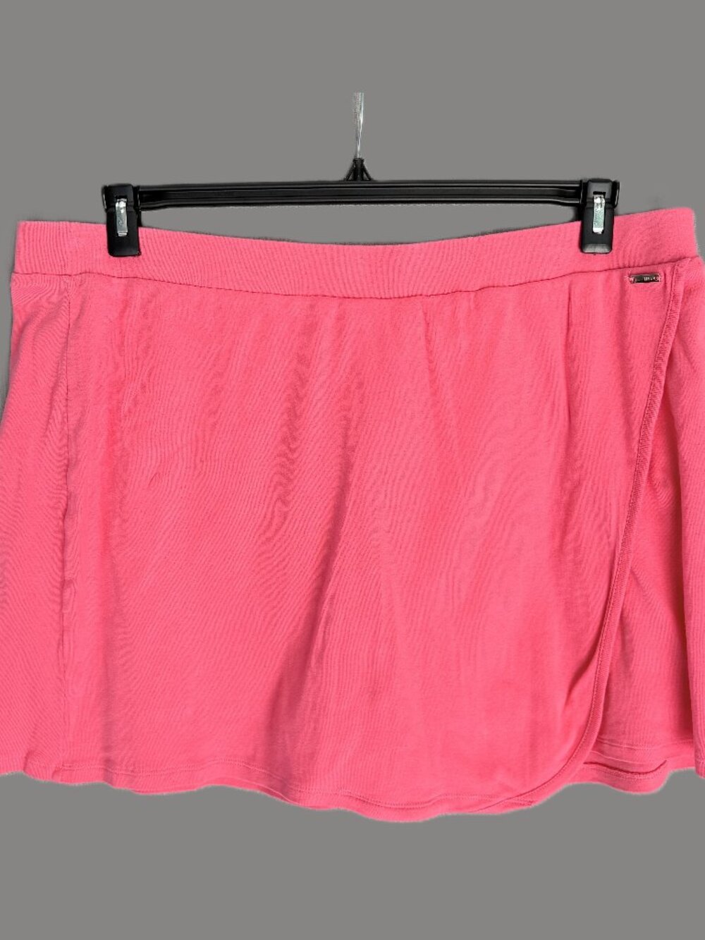 JONES NEW YORK SIGNATURE Cotton Knit Faux Wrap Skirt